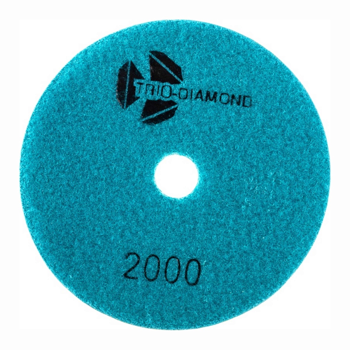 Гибкий алмазный круг Trio-Diamond 125 мм, мокрый, зернистость 2000, 352000 — обратная сторона с маркировкой зернистости