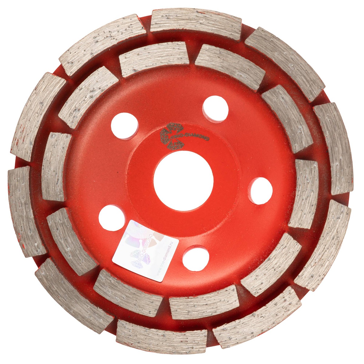 Алмазная чашка Trio-Diamond New Formula Segment Cup 125 мм, 22,23 мм, зерно 40–50, TCW153 — вид товара