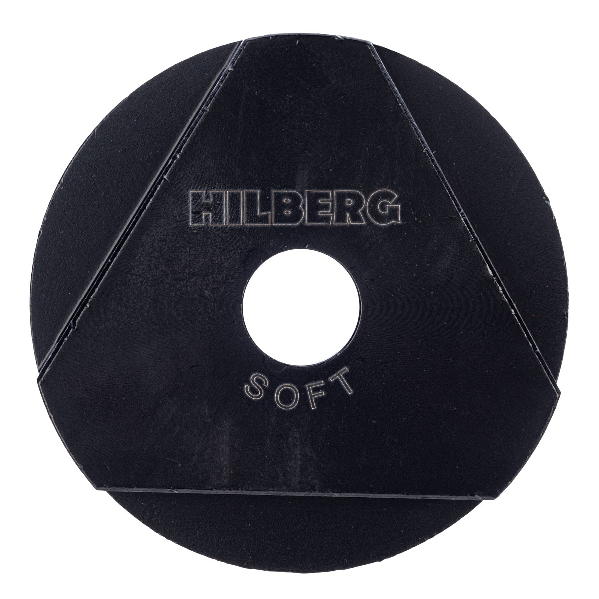Фреза алмазная Hilberg СО Soft 3T, 95 мм, зерно 100, HMF103 — обратная сторона и крепление