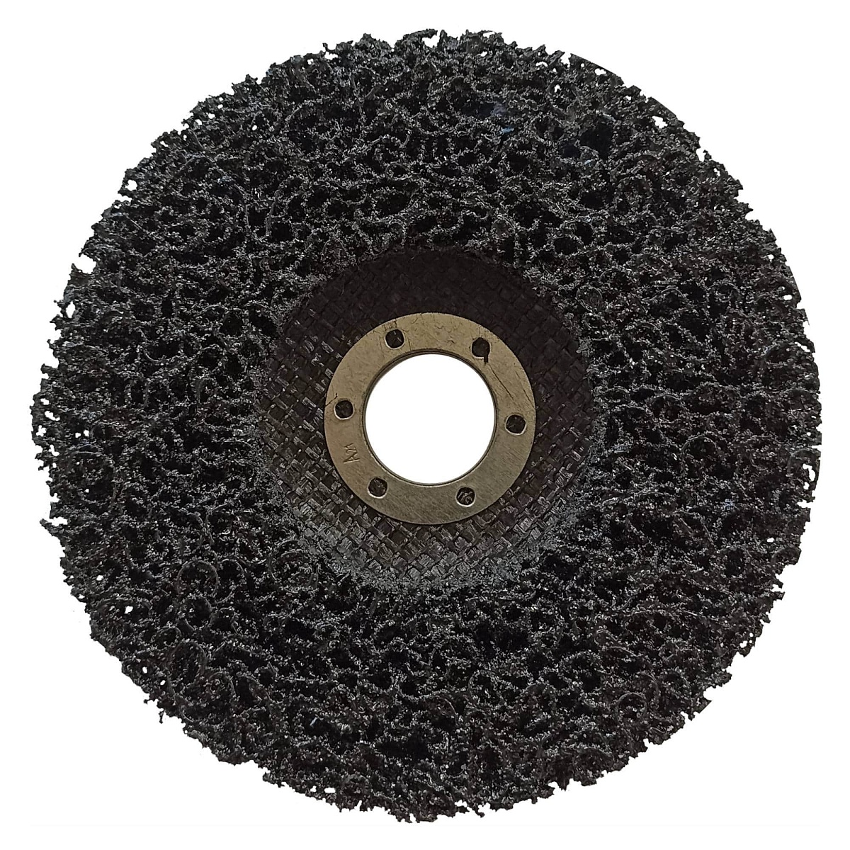 Круг полимерный коралловый Hilberg Super Master Grind 125 × 22,23 мм, 512125 — рабочая сторона