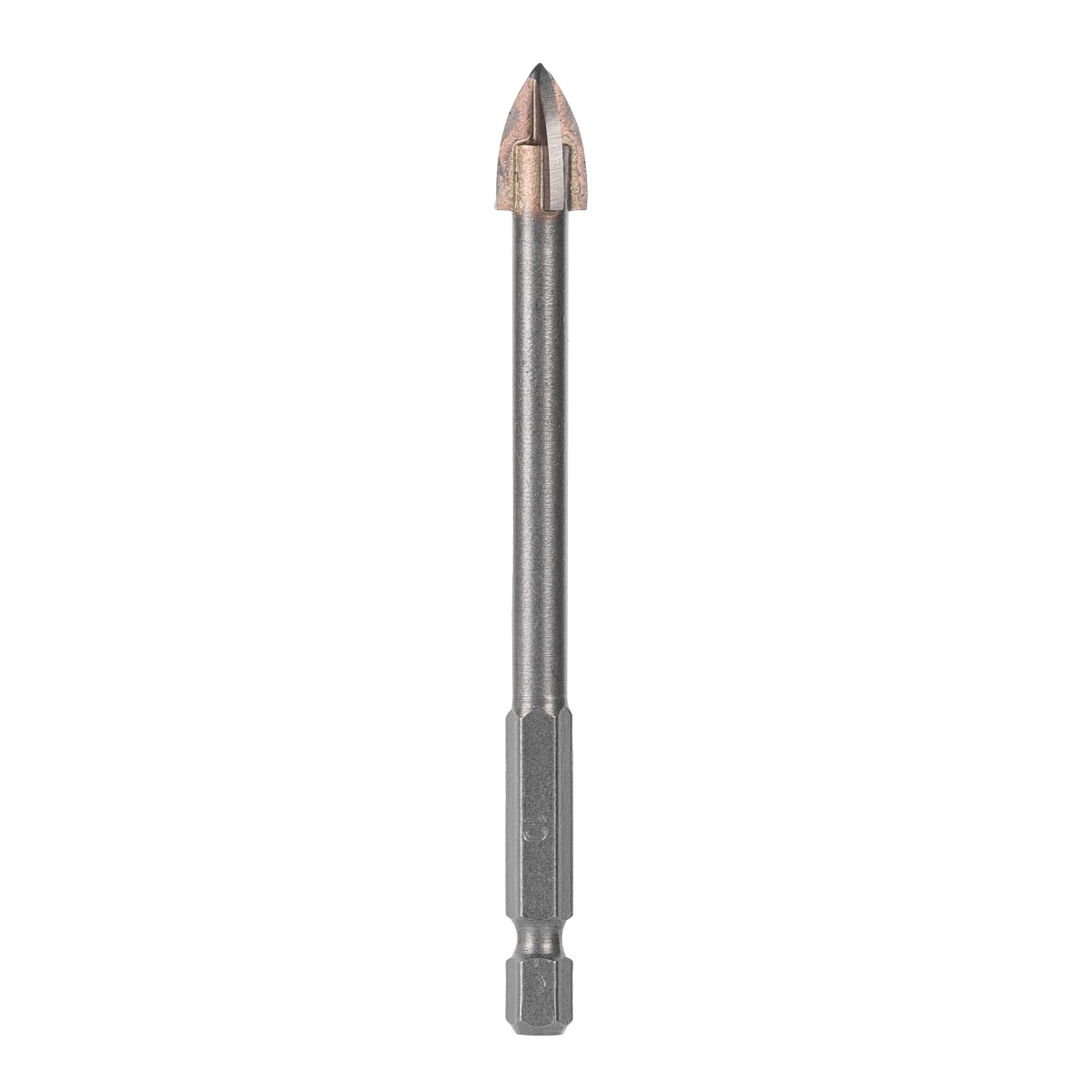 Сверло Trio-Diamond Quadro по керамограниту, керамике и стеклу, 10 мм, 440010 — сверло и хвостовик