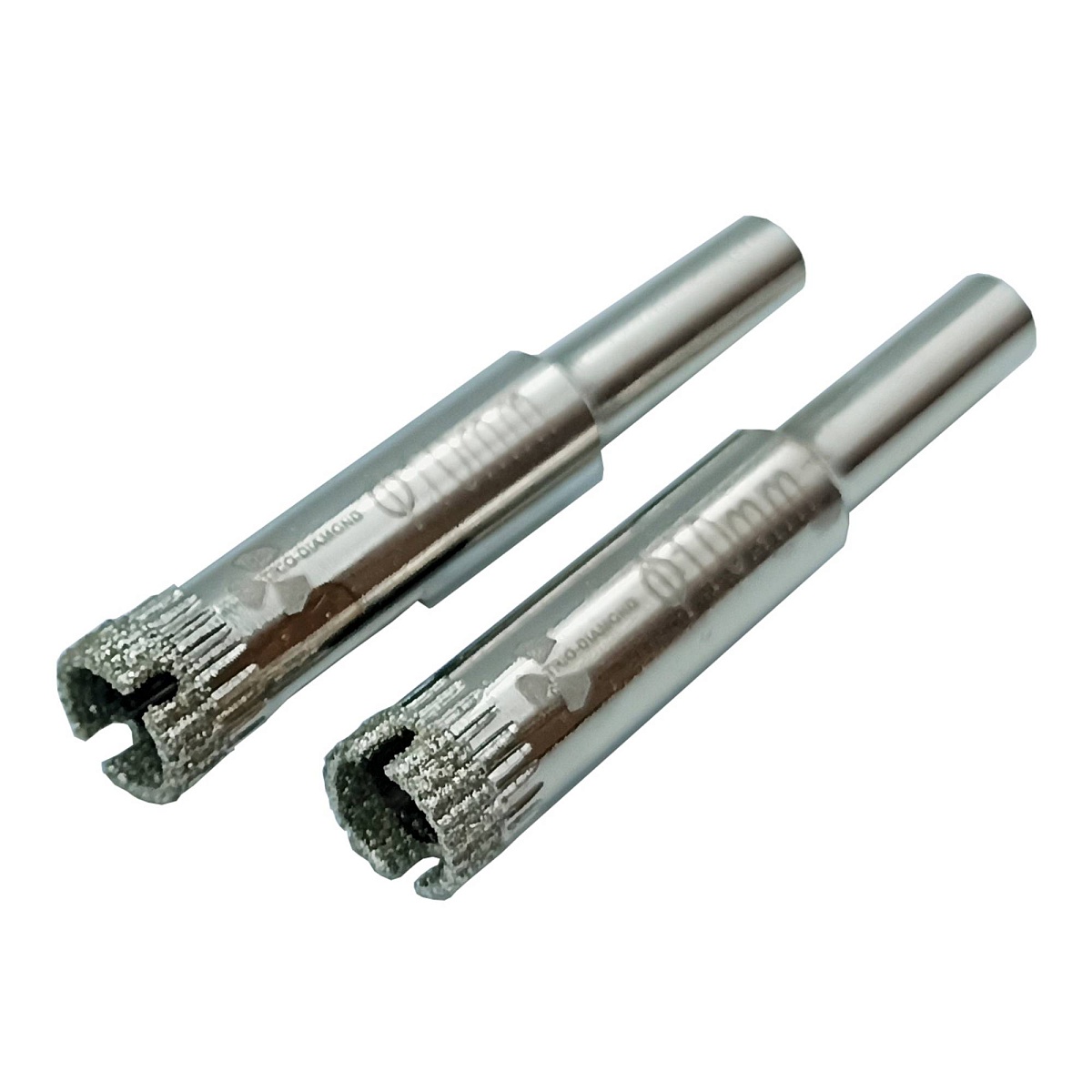 Trio-Diamond 400010, 10 мм — две коронки крупным планом