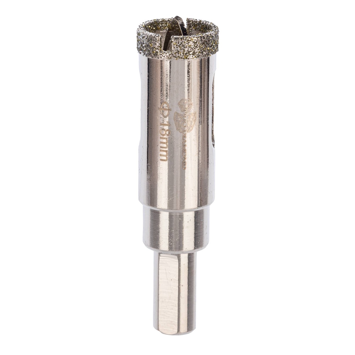 Trio-Diamond 400018, 18 мм — коронка крупным планом