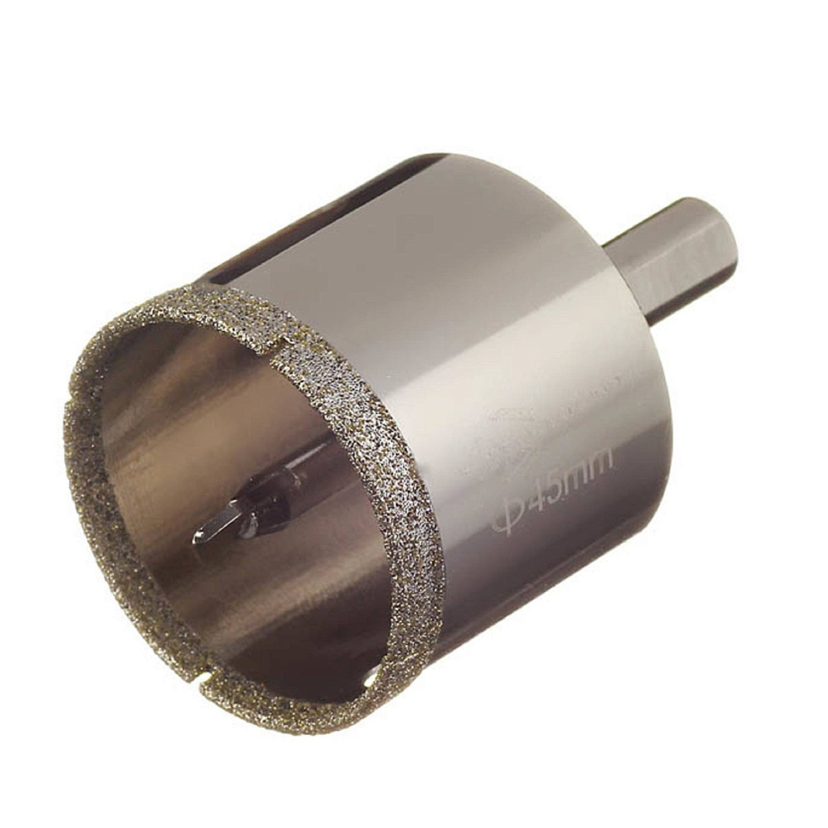 Trio-Diamond 400045, 45 мм — коронка крупным планом