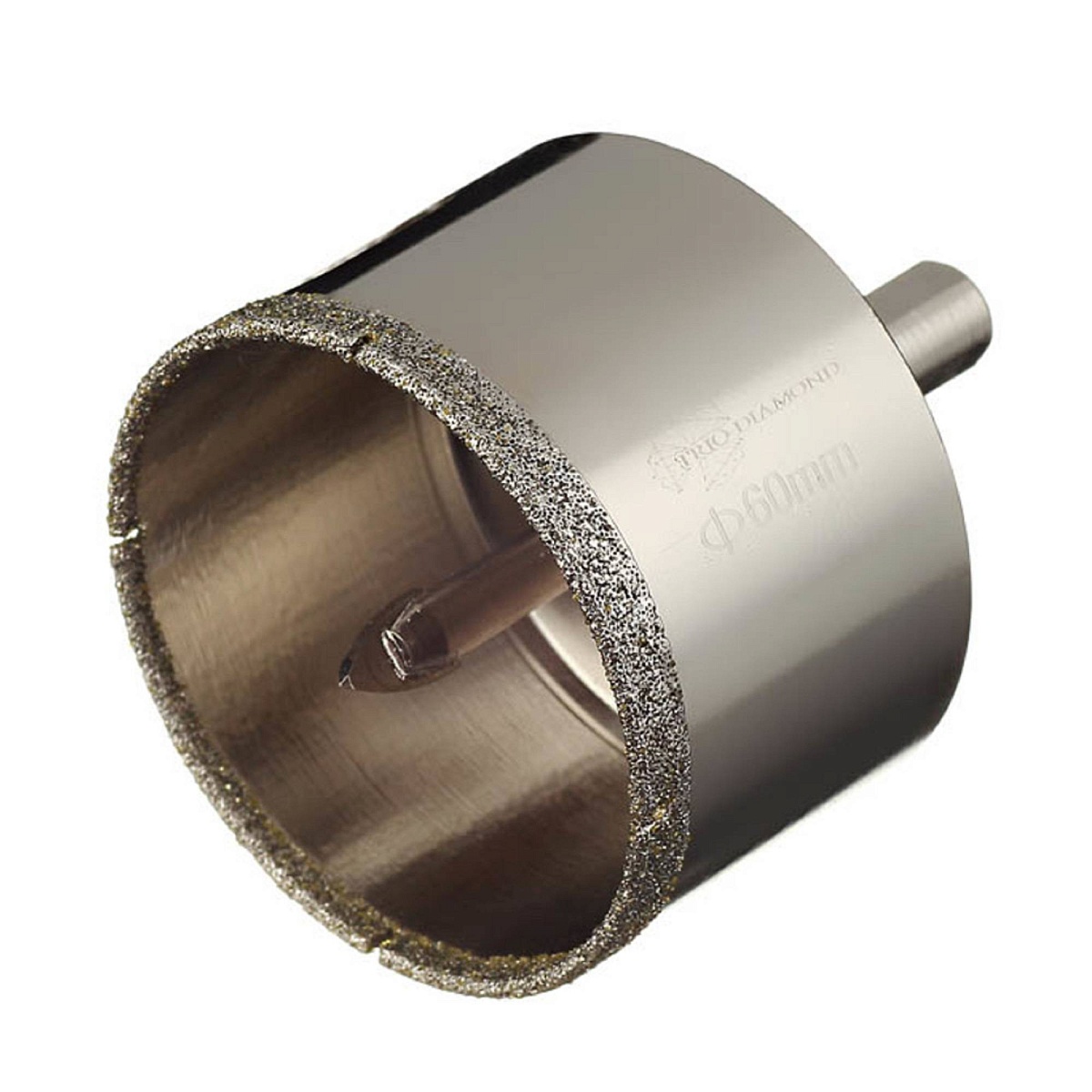 Trio-Diamond 400060, 60 мм — коронка крупным планом