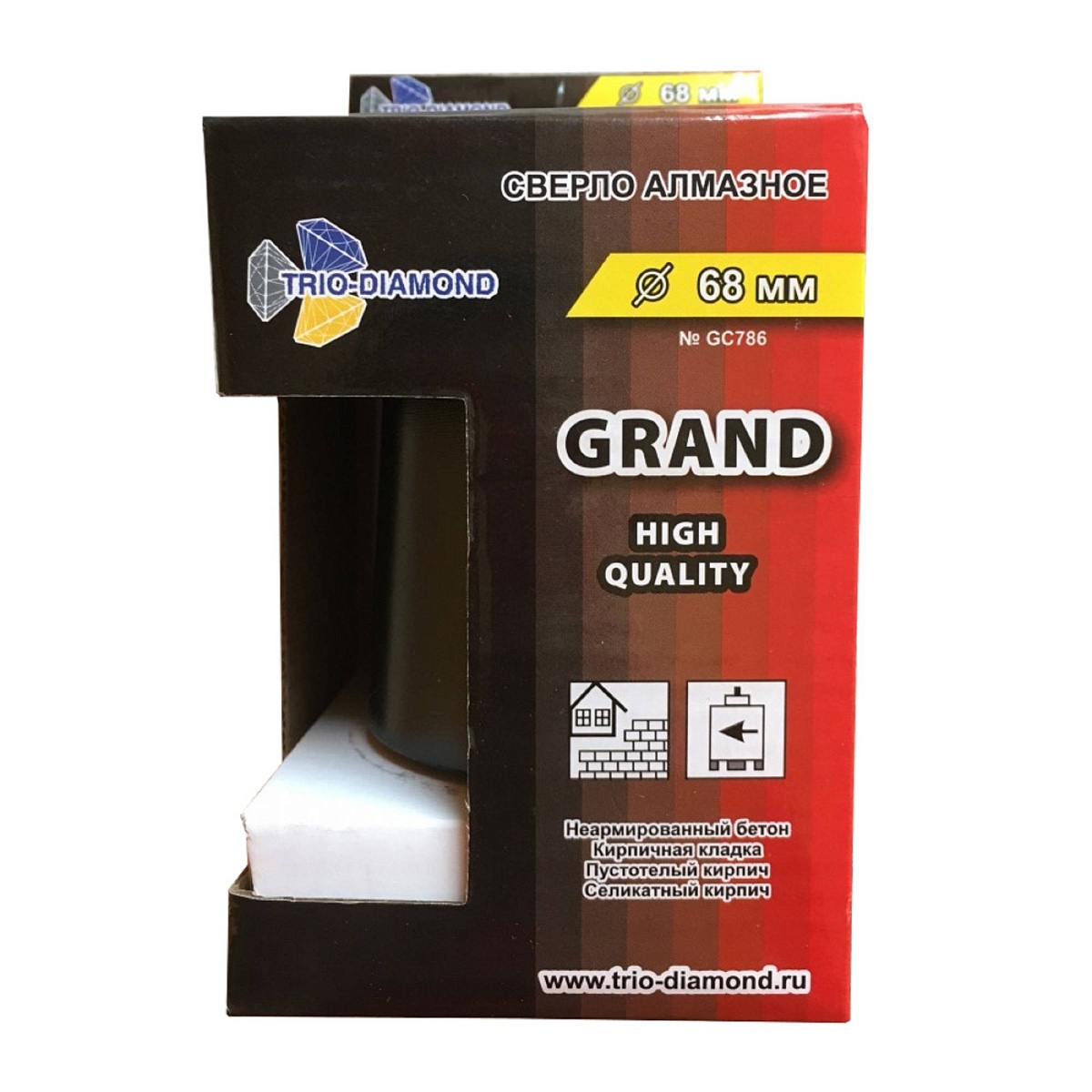 Trio-Diamond GC786 — инструмент и упаковка