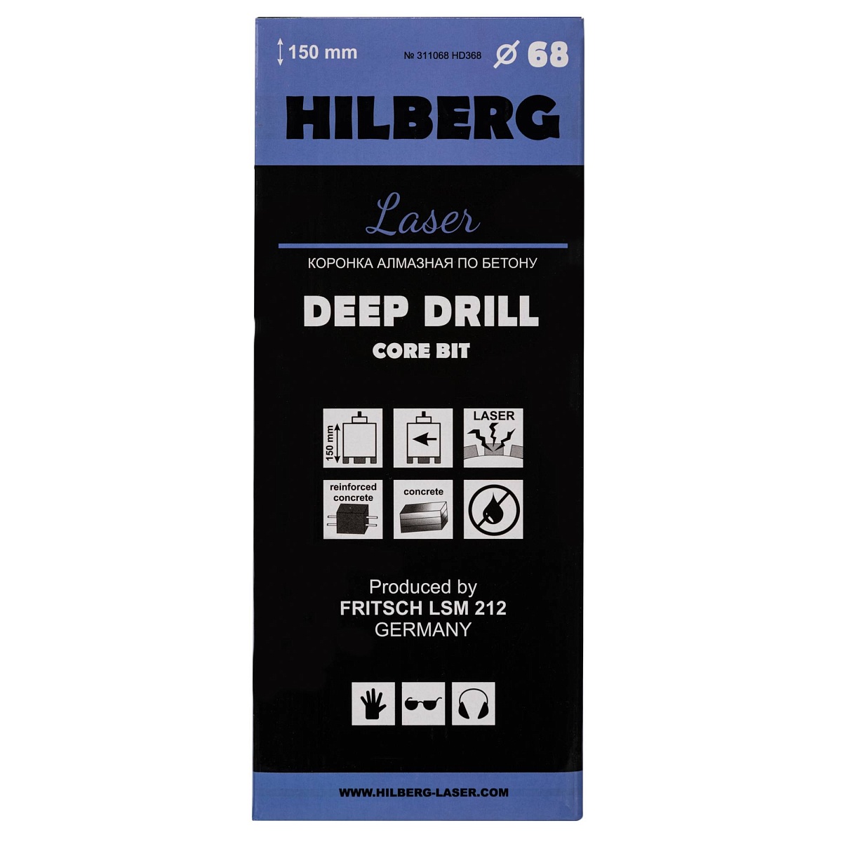 Hilberg HD368 — оборот упаковки