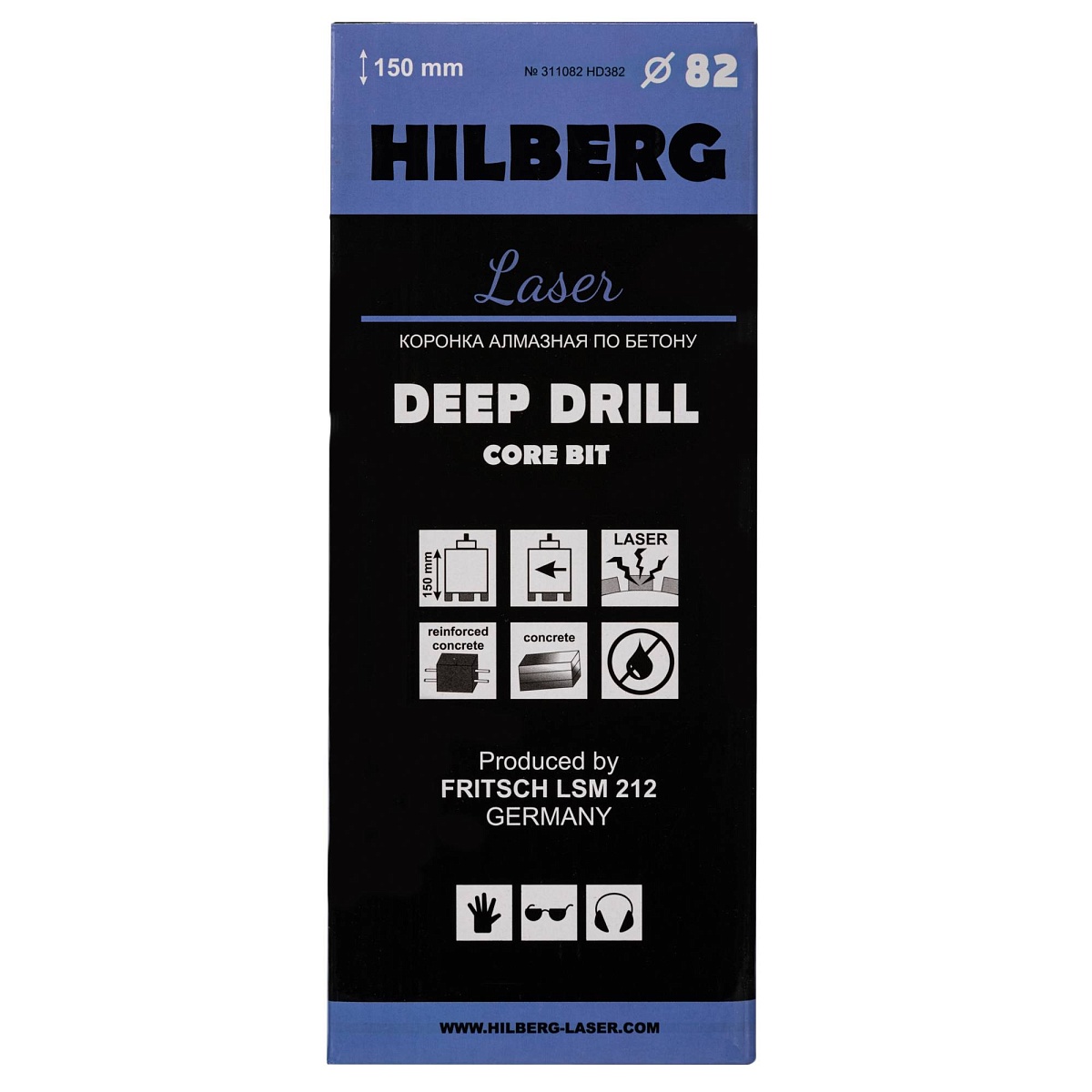 Hilberg HD382 — оборот упаковки