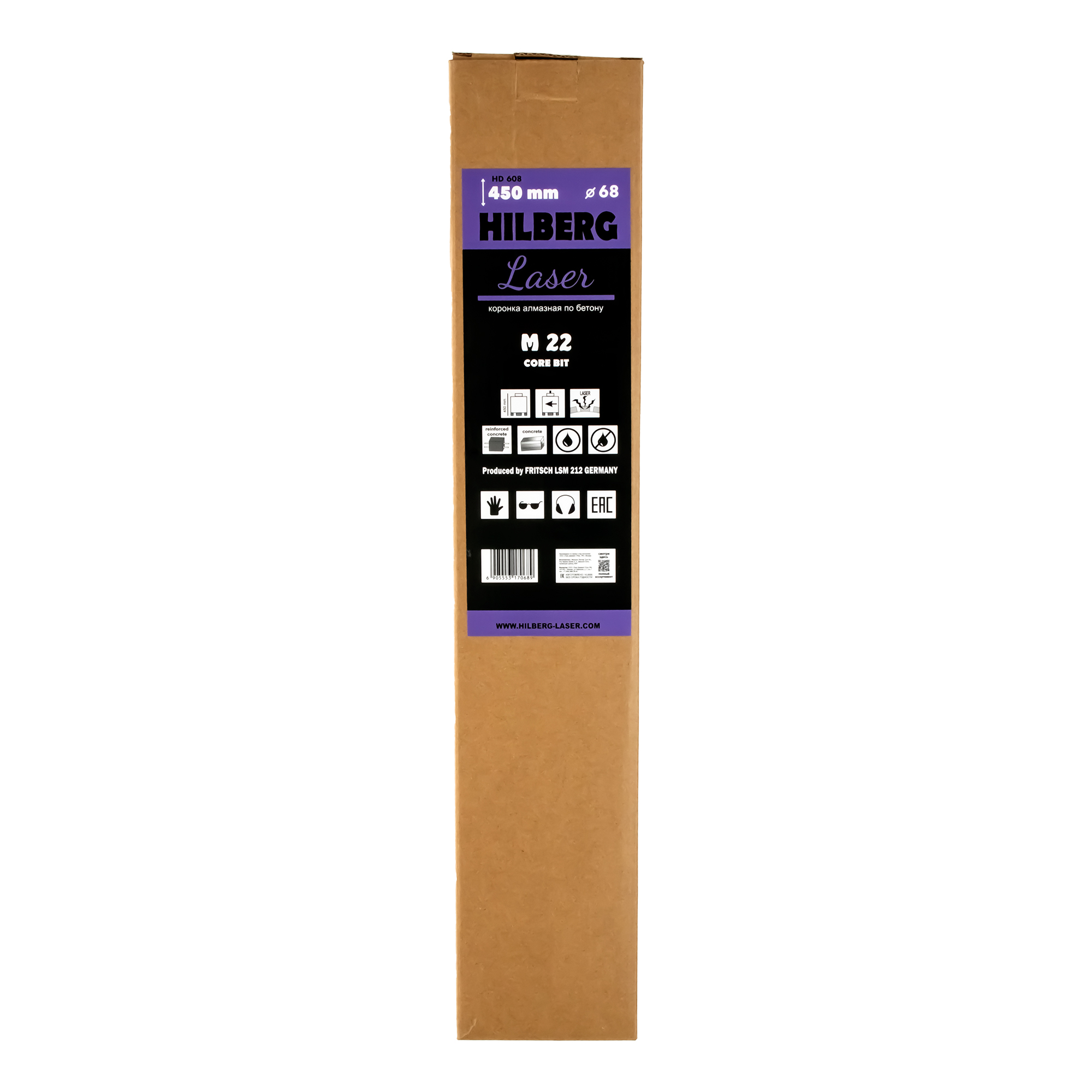 Hilberg HD608 — упаковка и маркировка
