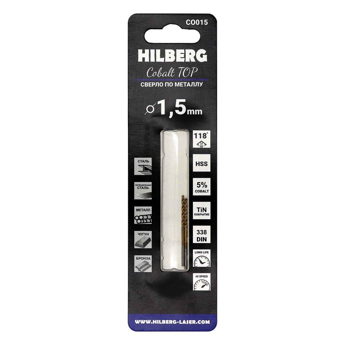 Hilberg CO015 — лицевая сторона упаковки
