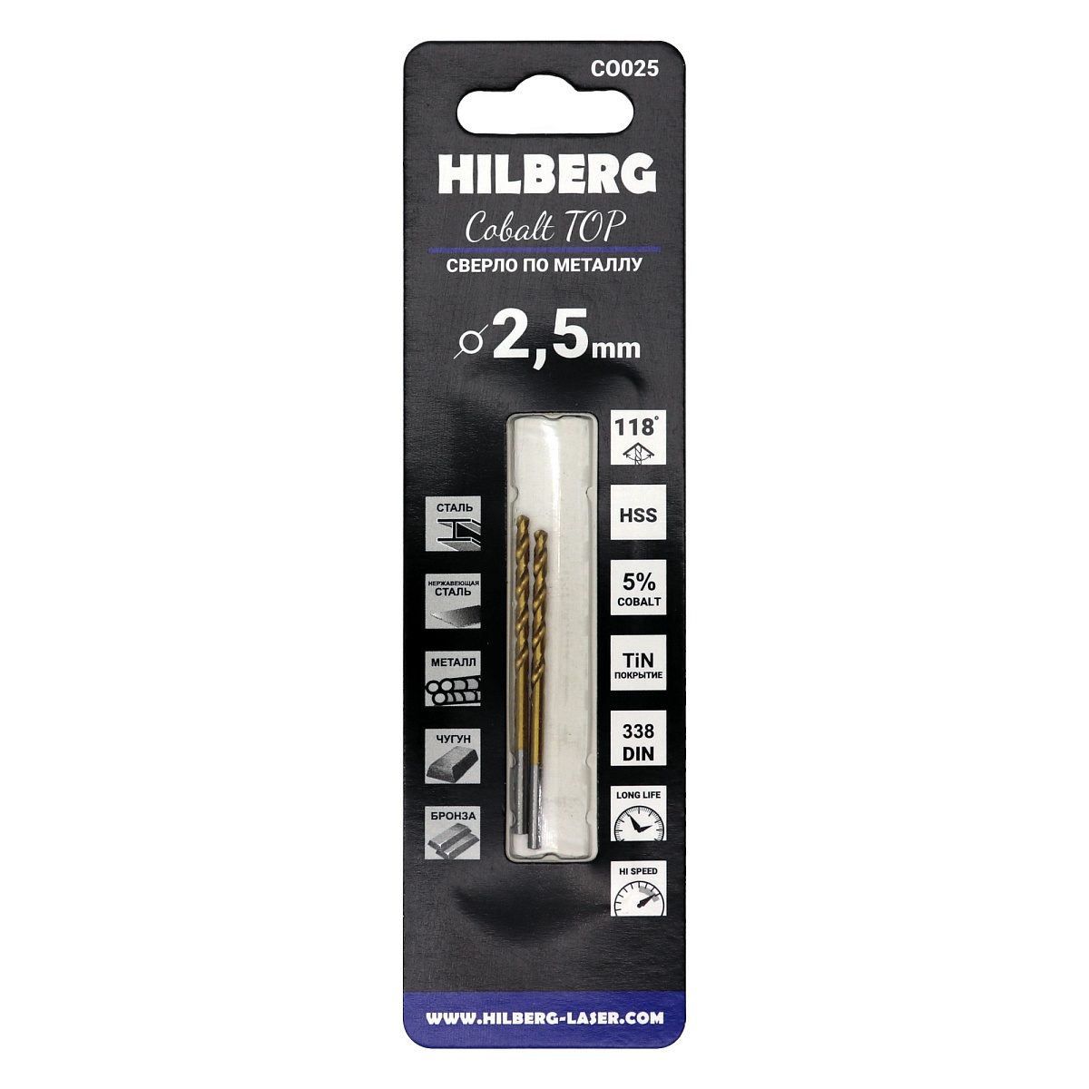 Hilberg CO025 — лицевая сторона упаковки