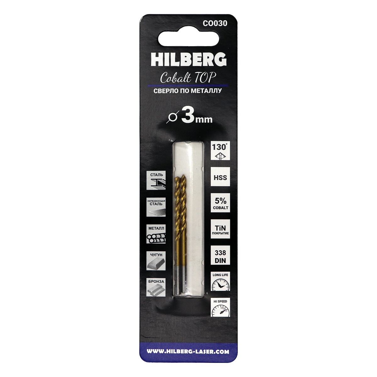 Hilberg CO030 — лицевая сторона упаковки