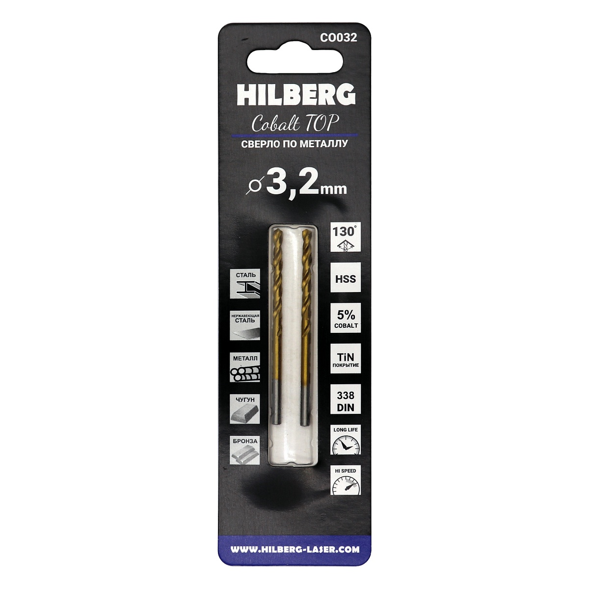 Hilberg CO032 — лицевая сторона упаковки