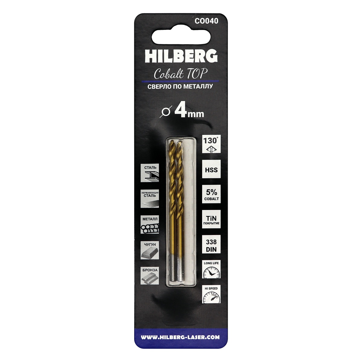 Hilberg CO040 — лицевая сторона упаковки
