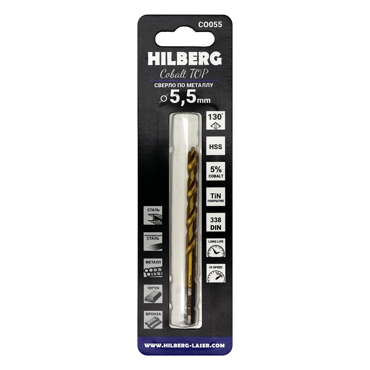 Hilberg CO055 — лицевая сторона упаковки