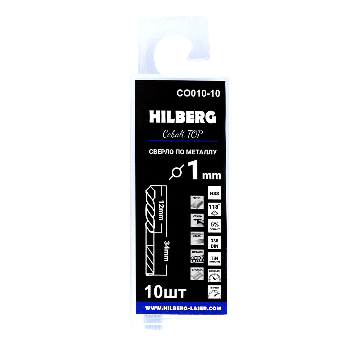 Hilberg CO010-10 — упаковка и маркировка