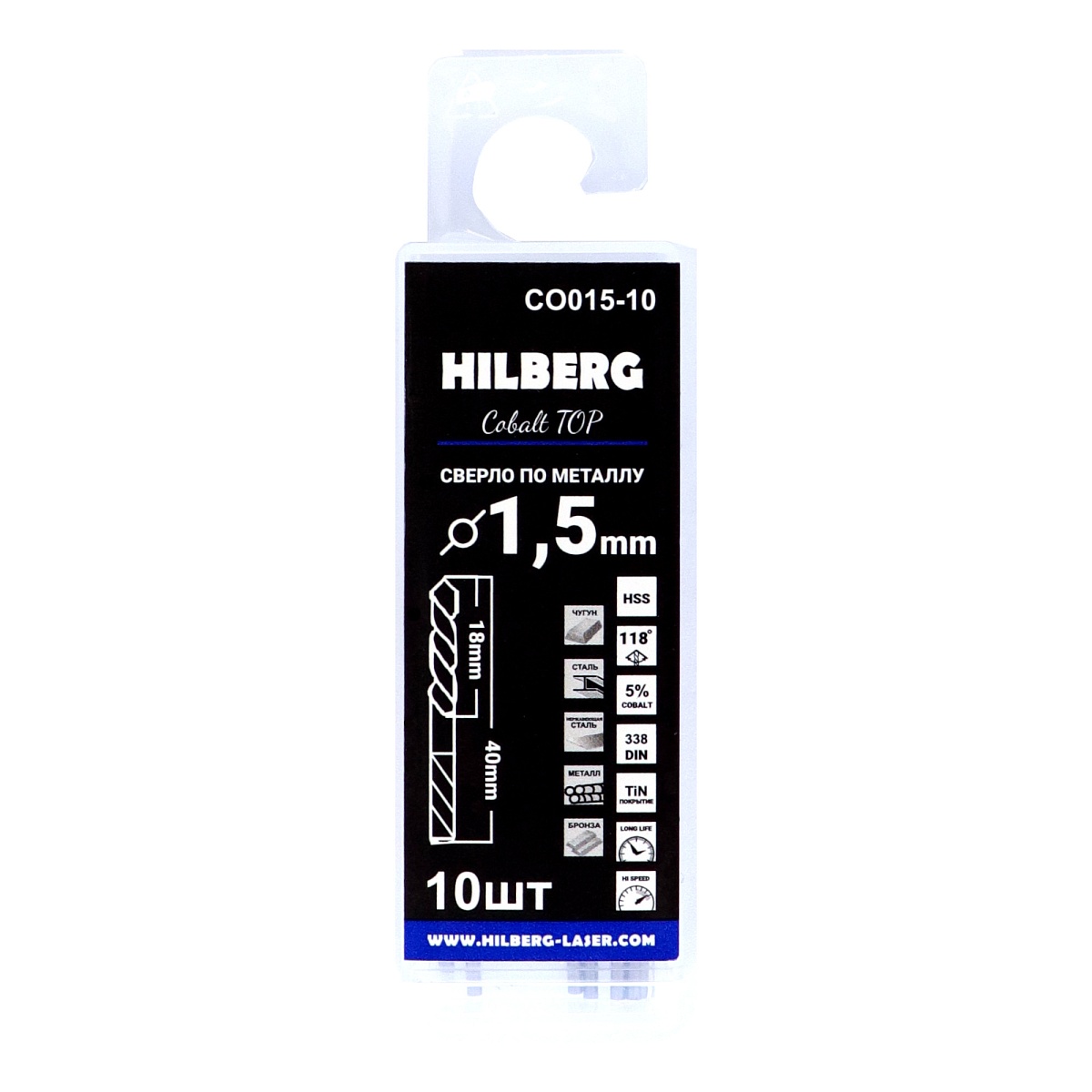 Hilberg CO015-10 — упаковка и маркировка