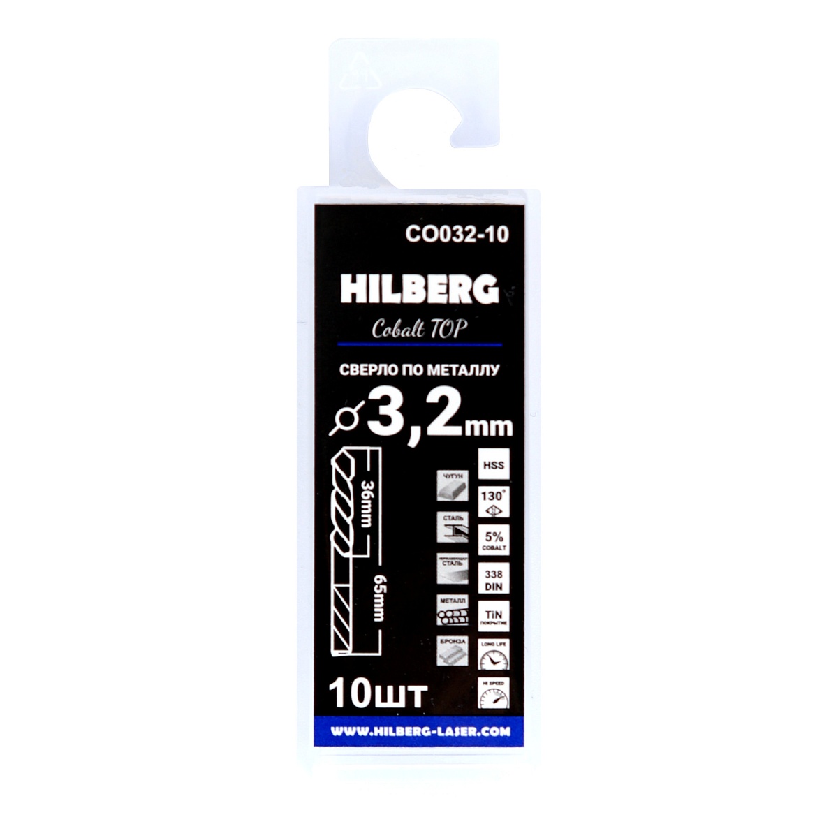 Hilberg CO032-10 — упаковка и маркировка