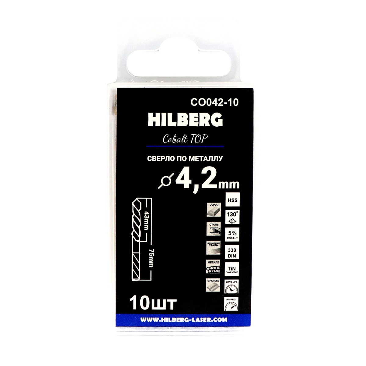 Hilberg CO042-10 — упаковка и маркировка