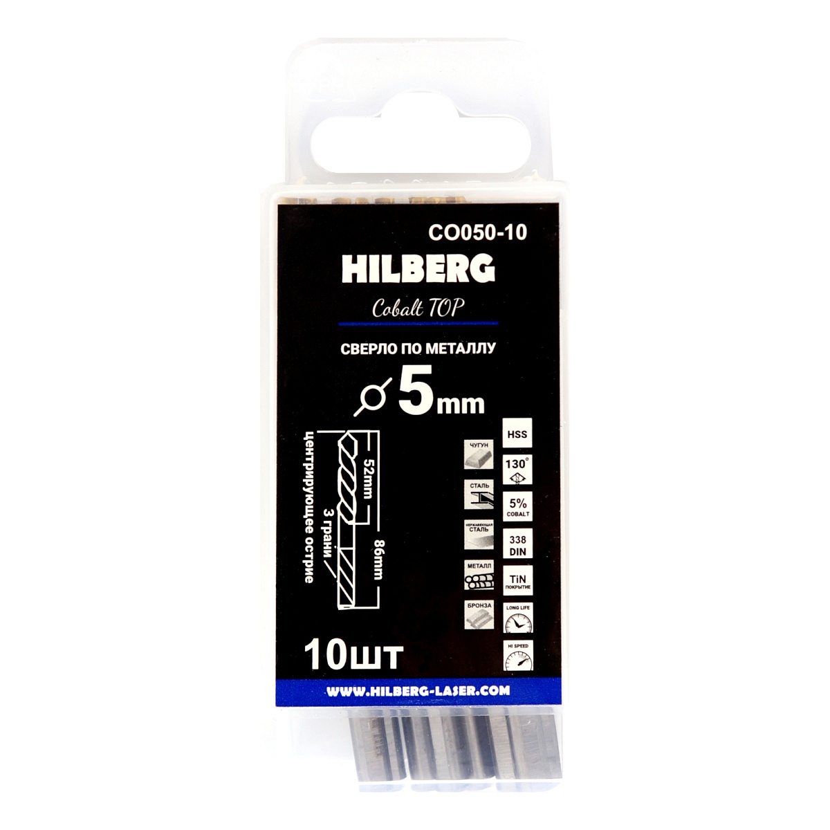 Hilberg CO050-10 — упаковка и маркировка