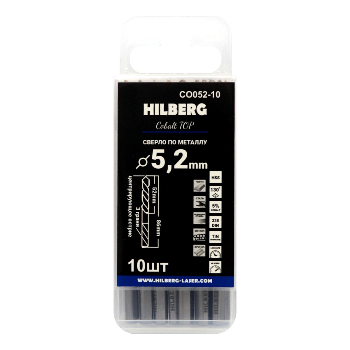 Hilberg CO052-10 — упаковка и маркировка