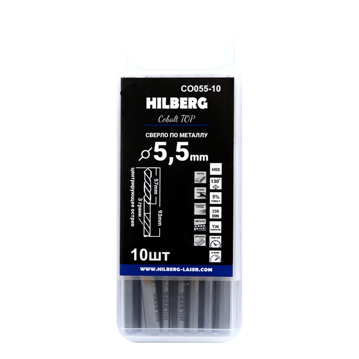 Hilberg CO055-10 — упаковка и маркировка